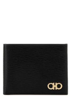 Salvatore Ferragamo Man Black Leather Wallet