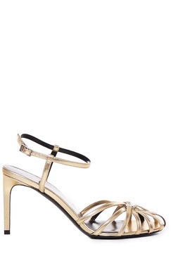 Triomphe Logo Plaque Sandals