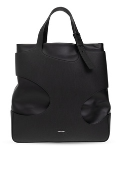 Ferragamo Cut-Out Detailed Top Handle Bag