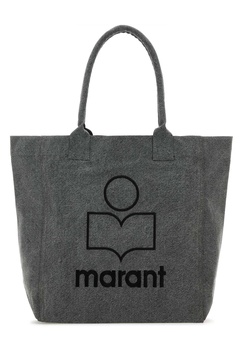 Dark Grey Cotton Yenky Shopping Bag