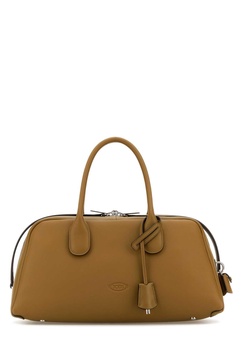 Khaki leather medium Darsena handbag