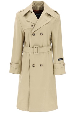 Cotton Double-breasted Trench Coat