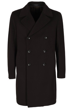 Tagliatore Notched-Lapels Double-Breasted Coat