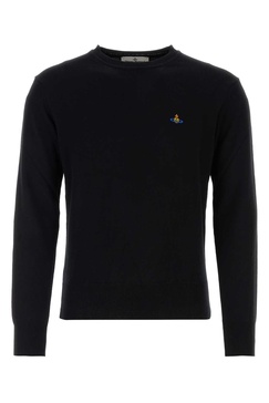 Vivienne Westwood Man Black Cotton Blend Sweater