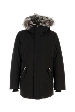 Black Nylon Blend Edward-x Down Jacket