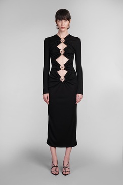 Dress In Black Polyester