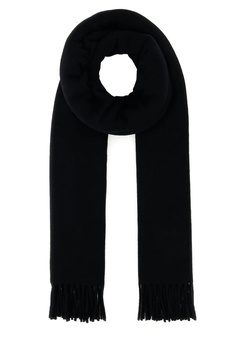 Black Wool Scarf