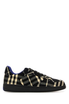 Burberry Man Embroidered Canvas Terrace Sneakers