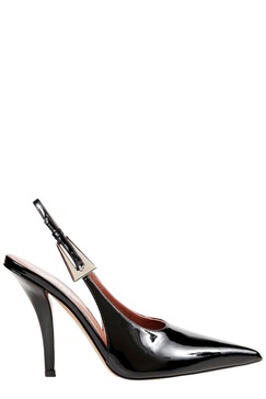 Jessica Pointed Toe Slingback Pumps