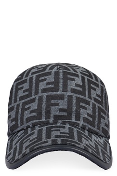 FENDI Luxury All-Over Logo Baseball Cap