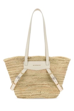 Givenchy Woman Straw Medium Voyou Basket Shopping Bag