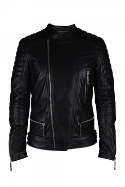 Philipp Plein Men Biker Jacket