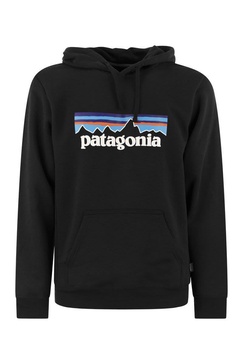 Patagonia Cotton Blend Hoodie in Black