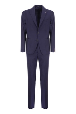 Tagliatore Wool Suit in Blue