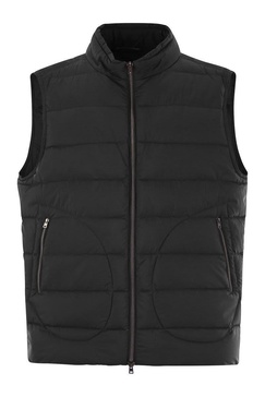 Herno Mock-Neck Zipped Down Gilet