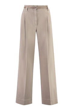 Cotton Gabardine Trousers