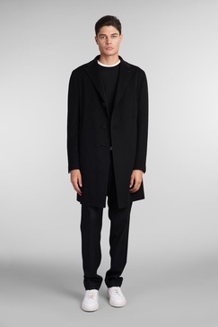 Colorado Coat In Black Cashmere