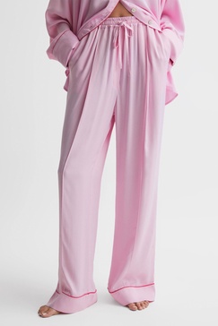 Sleeper Relaxed Drawstring Trousers in Bubblegum