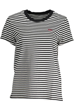 Levi's Chic Black Cotton Tee with Classic Logo