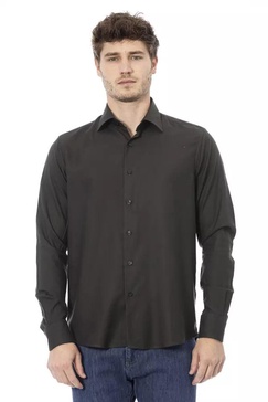 Baldinini Trend Green Cotton Shirt