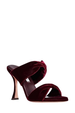 twist 95 sandal in merlot