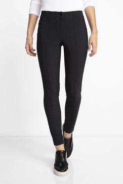 arella pant slim fit lycra in black sparkle