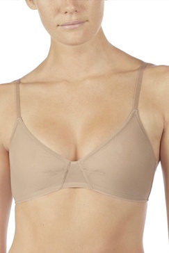 next to nothing bralette in mocha