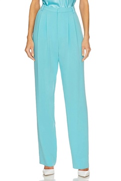 elisabeth pant in cyan