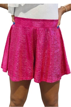 lulu shorts in fuchsia hounds