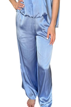 cora pants in chambray