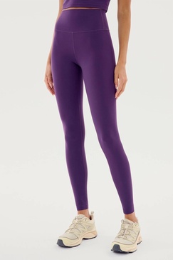 airweight high waist legging in black currant