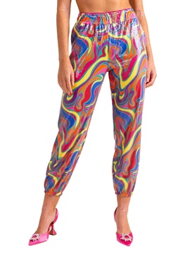 elton wonderland pant in hot pink