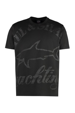 Paul & Shark Logo Cotton T-Shirt