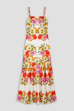 Jalisa floral-print cotton-poplin maxi dress