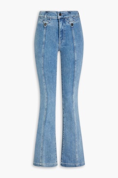 Beverly high-rise flared jeans