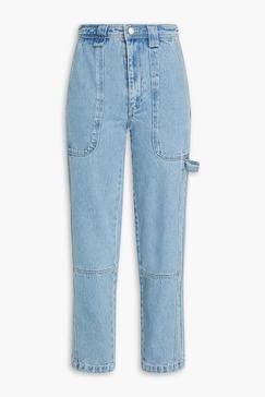 Phoebe high-rise tapered jeans