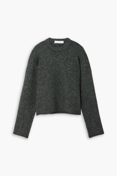 Tara mélange knitted sweater