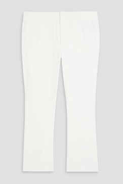 Hemp-blend kick-flare pants