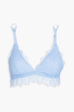 Gwen Leavers lace triangle bra