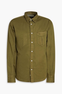 Arrow cotton and Lyocell-blend twill shirt