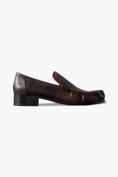 Babi Due painted leather loafers