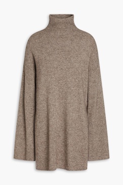 Camira wool and yak-blend turtleneck sweater