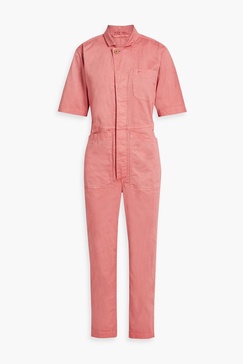 Standard cotton-blend jumpsuit