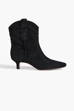 Taryn suede western boots