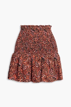 A.L.C. Kade Silk Mini Skirt