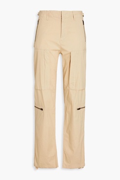 Kai cotton-ripstop straight-leg pants