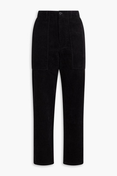 Neil cotton-corduroy straight-leg pants