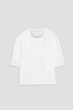 Abita embroidered cotton top