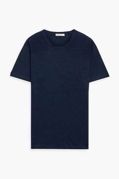 Chad linen-jersey T-shirt