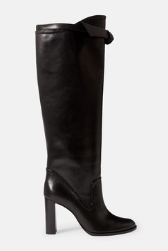 Clarita Saddlery leather knee boots